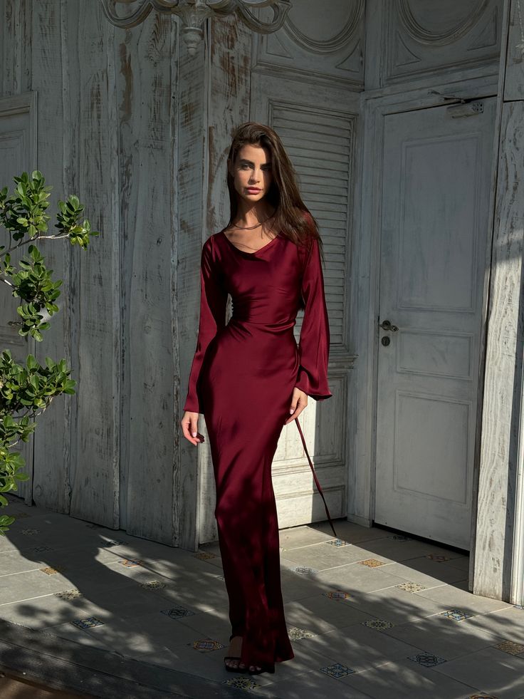 Long Sleeve Maxi Dress