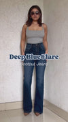 Deep Blue Flare Bootcut Jeans