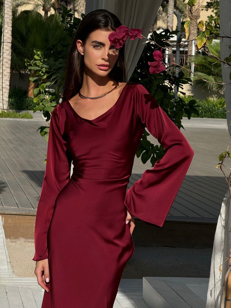 Long Sleeve Maxi Dress