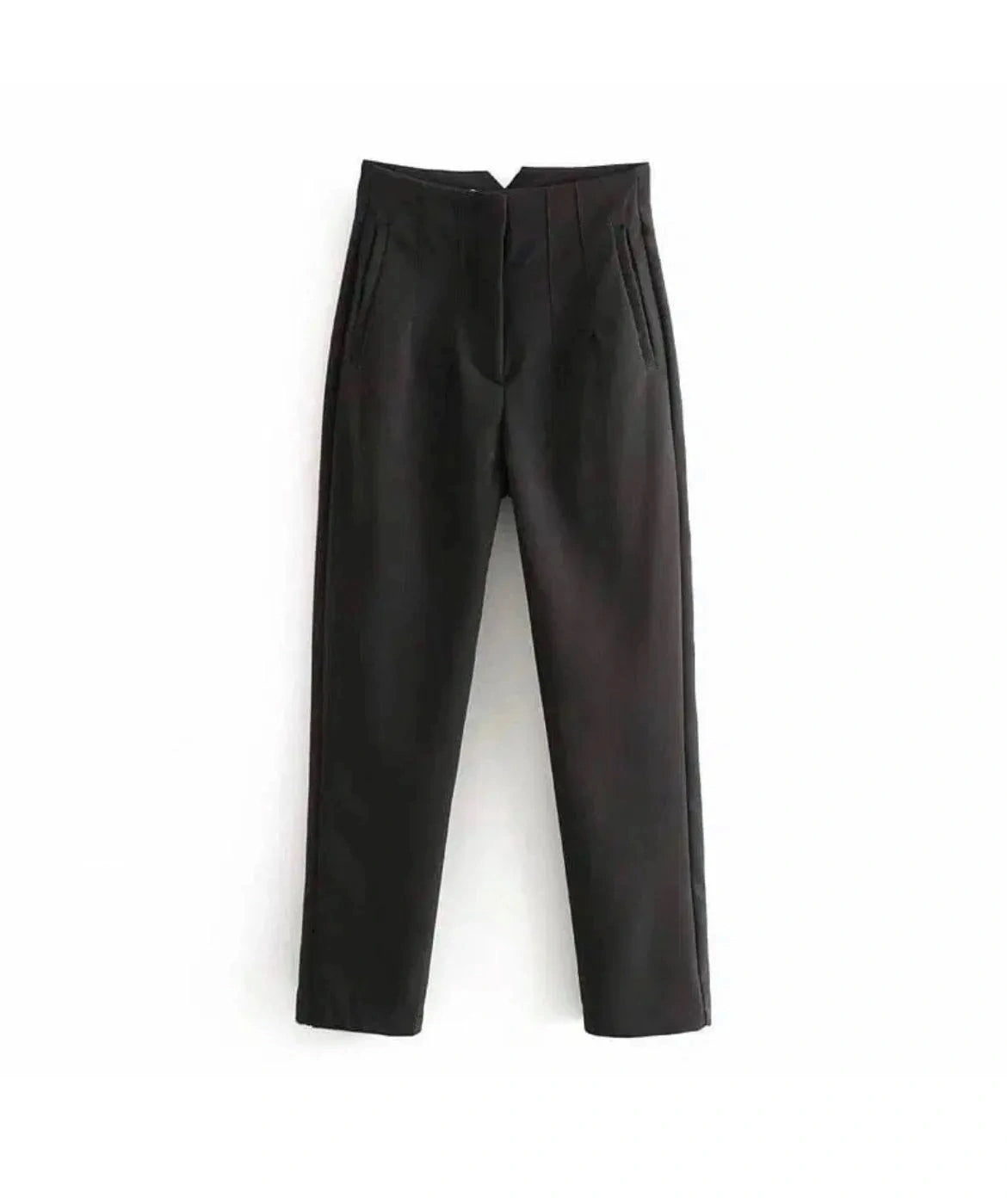 High waisted Tapered pants
